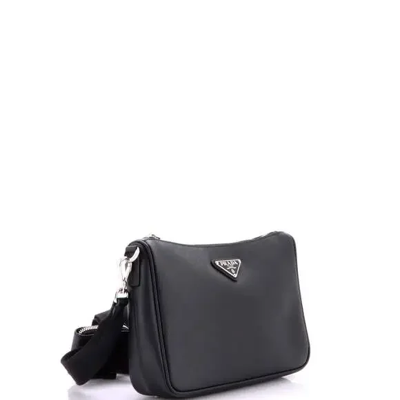 Prada Re-Edition Zip Messenger Bag #223958P22B - Picture 2 of 7